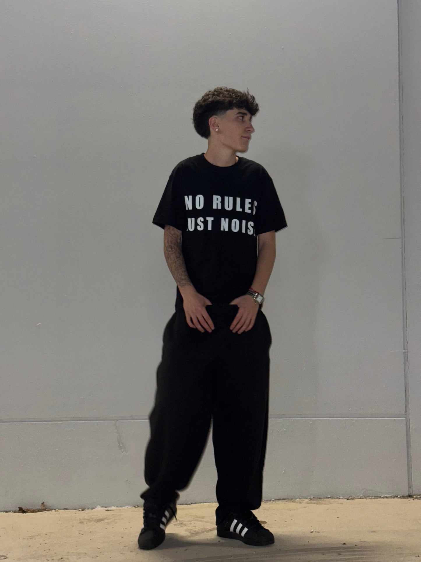Camiseta No Rules Just Noise - Wild Horse Edition (Black)