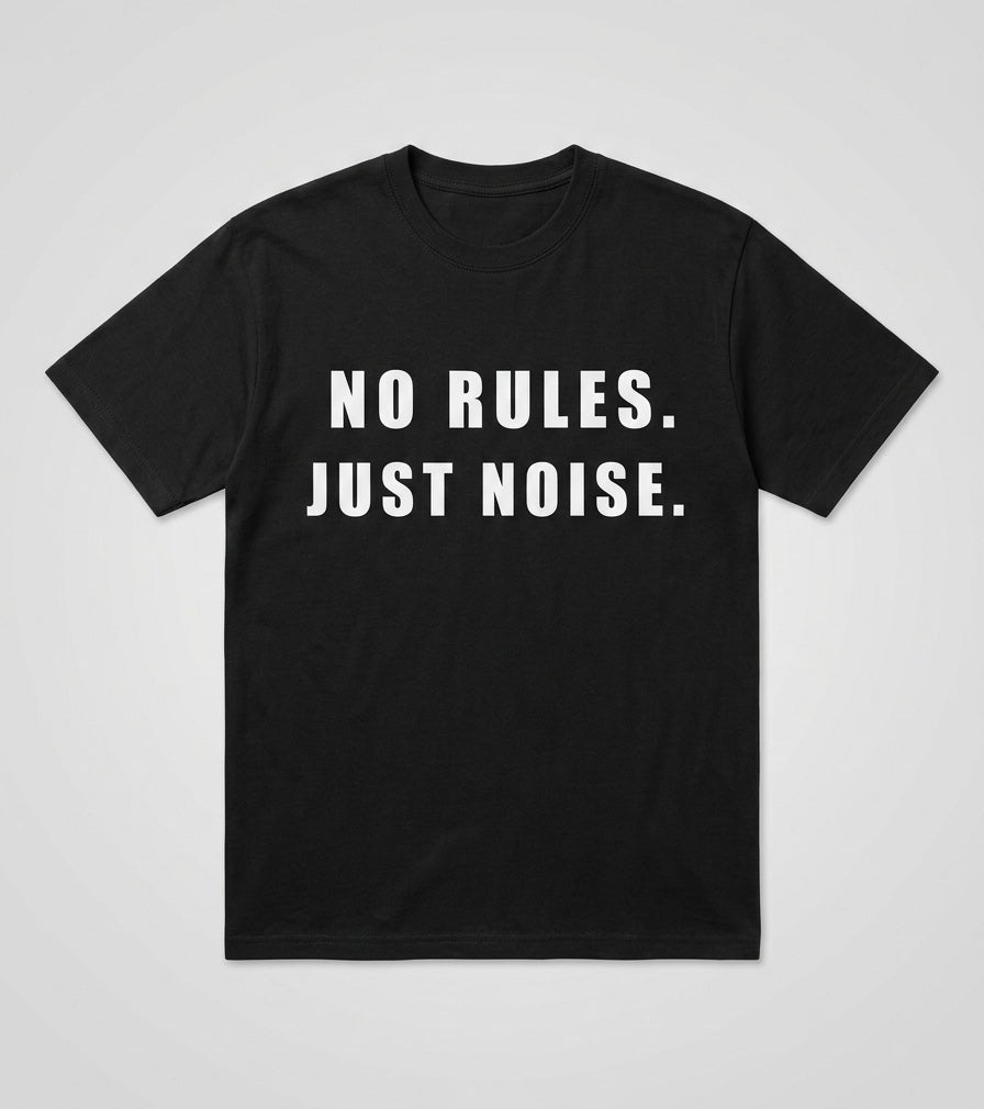 Camiseta No Rules Just Noise - Wild Horse Edition (Black)