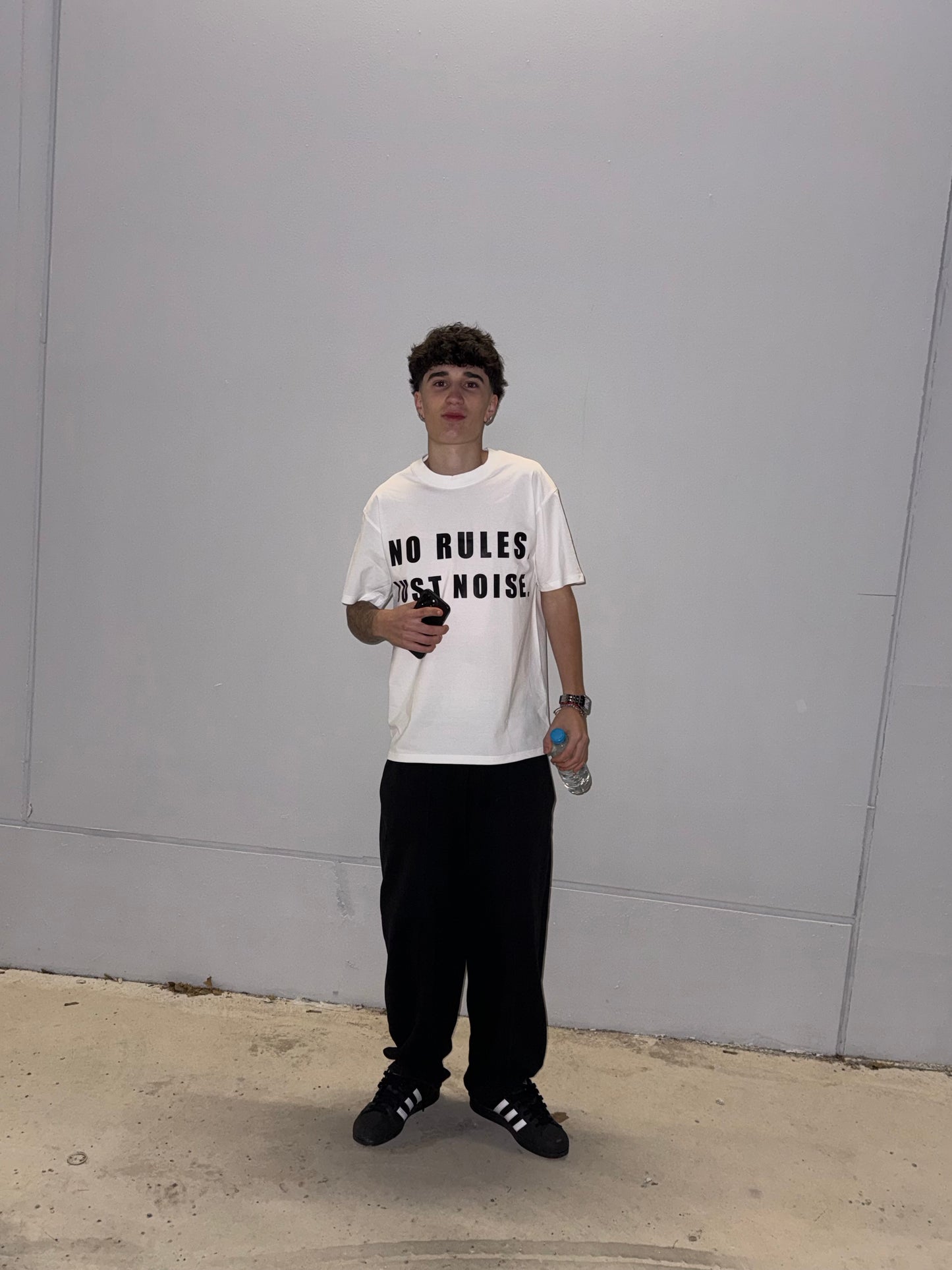 Camiseta No Rules Just Noise - Wild Horse Edition (White)