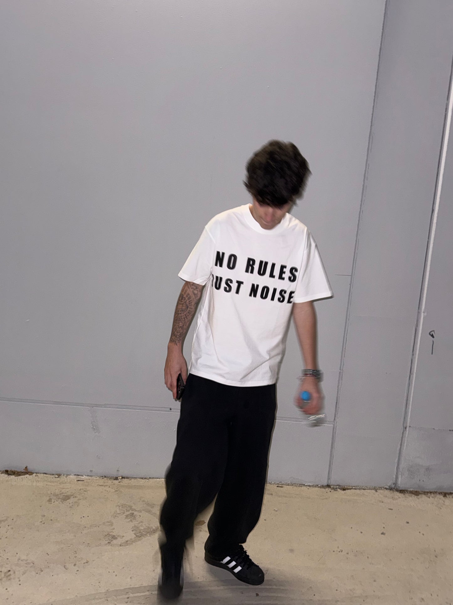 Camiseta No Rules Just Noise - Wild Horse Edition (White)