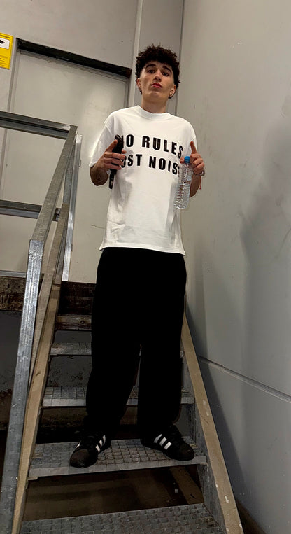 Camiseta No Rules Just Noise - Wild Horse Edition (White)