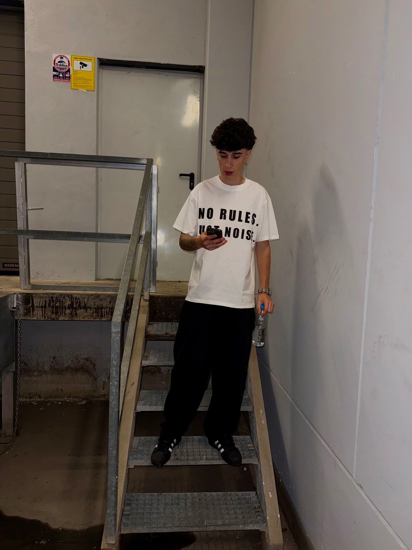 Camiseta No Rules Just Noise - Wild Horse Edition (White)